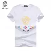 t shirt versace collection homme on sale blanc rainbow versace paris